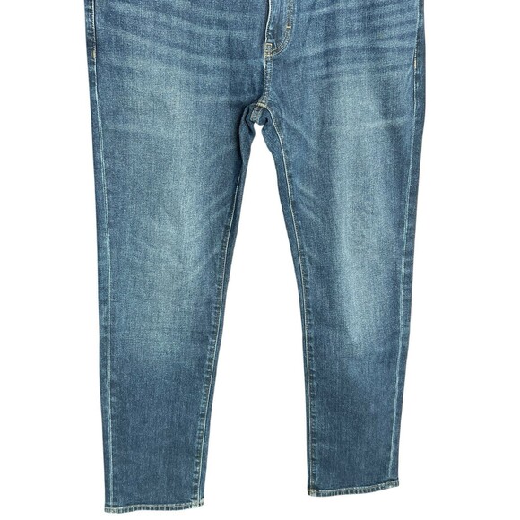 J.Crew Slim Fit Jeans in Signature Flex Dark Blue Mens 33x30 - Picture 3 of 11